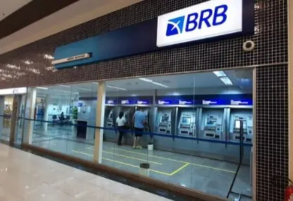 Fachada da loja BRB – Banco de Brasília