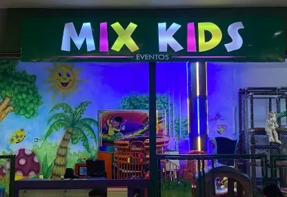 Fachada da loja Mix Kids