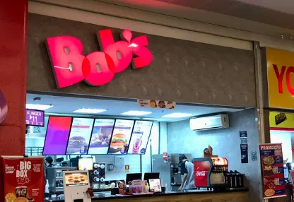 Fachada da loja Bob's