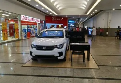Fachada da loja Primavia
