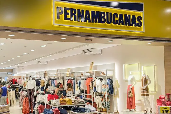 Fachada da loja Pernambucanas