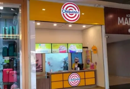Fachada da loja Chiquinho Sorvetes