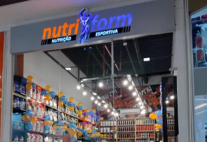 Fachada da loja Nutriform