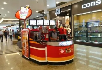 Fachada da loja Bob's Shake
