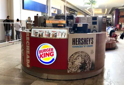 Fachada da loja Burger King Sobremesas