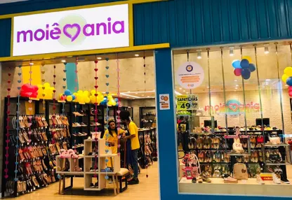 Fachada da loja Mole Mania