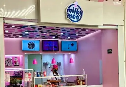 Fachada da loja Milky Moo