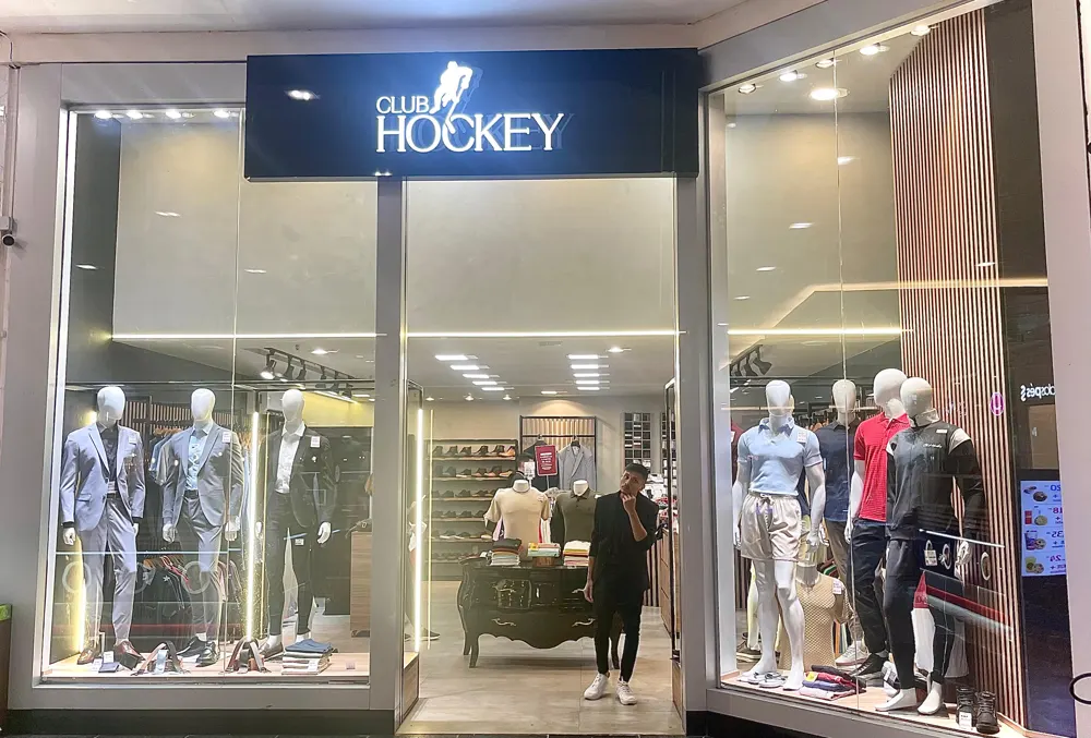 Fachada da loja Club Hockey
