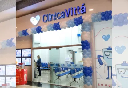 Fachada da loja Clínica Vittá