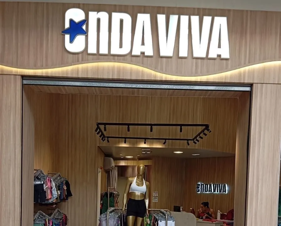 Fachada da loja Onda Viva