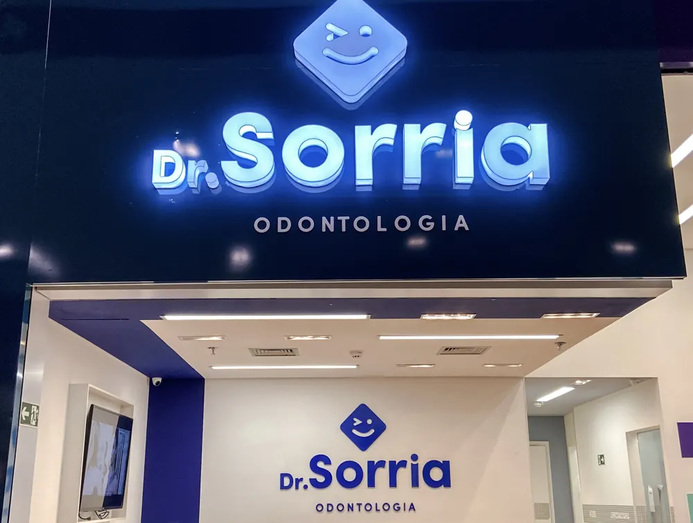 Fachada da loja Dr. Sorria Odontologia