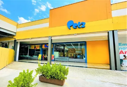 Fachada da loja Petz