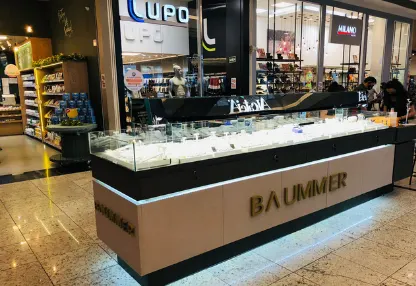 Fachada da loja Baummer