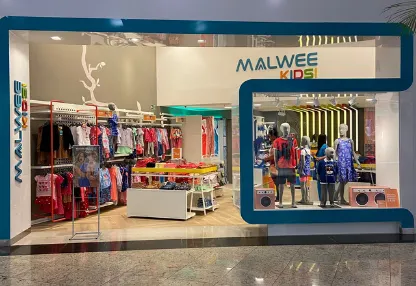 Fachada da loja Malwee