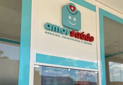 Fachada da loja Amor Saúde