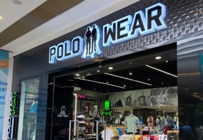Fachada da loja Polo Wear