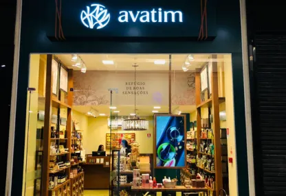 Fachada da loja Avatim