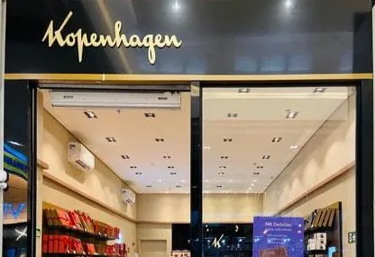 Fachada da loja Kopenhagen
