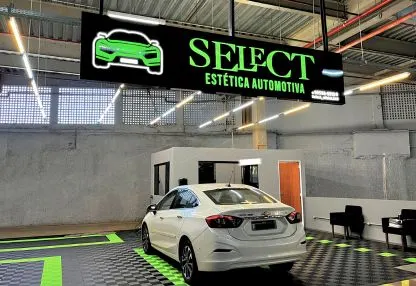Fachada da loja Select Estética Automotiva