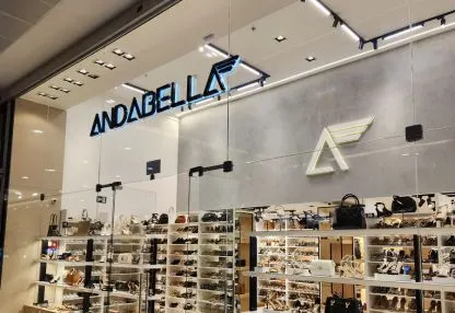 Fachada da loja Andabella