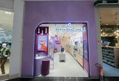 Fachada da loja Rommanel