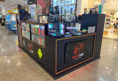 Fachada da loja Power Gamer