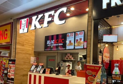 Fachada da loja KFC