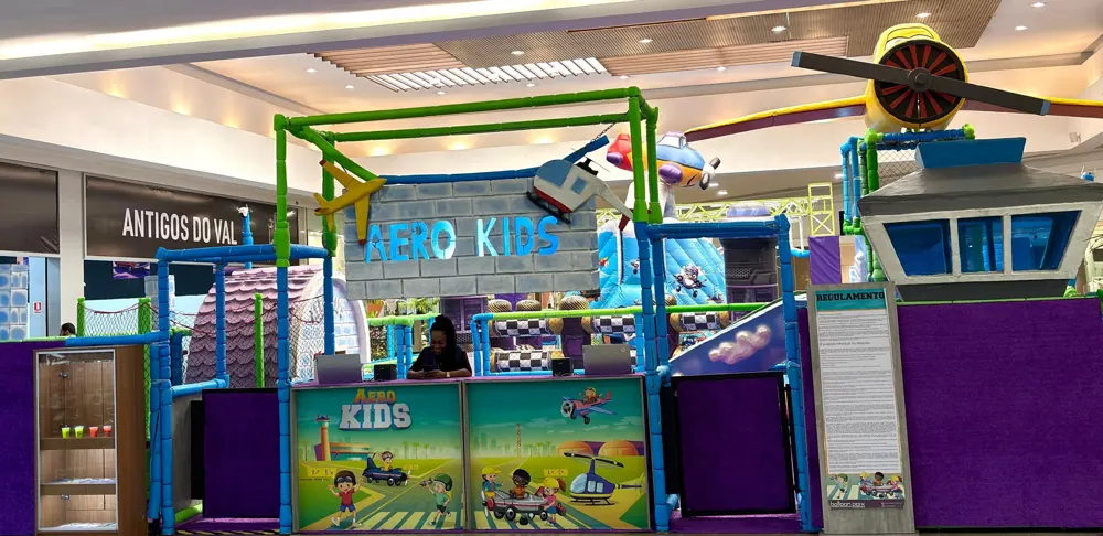 Fachada da loja Aero Kids