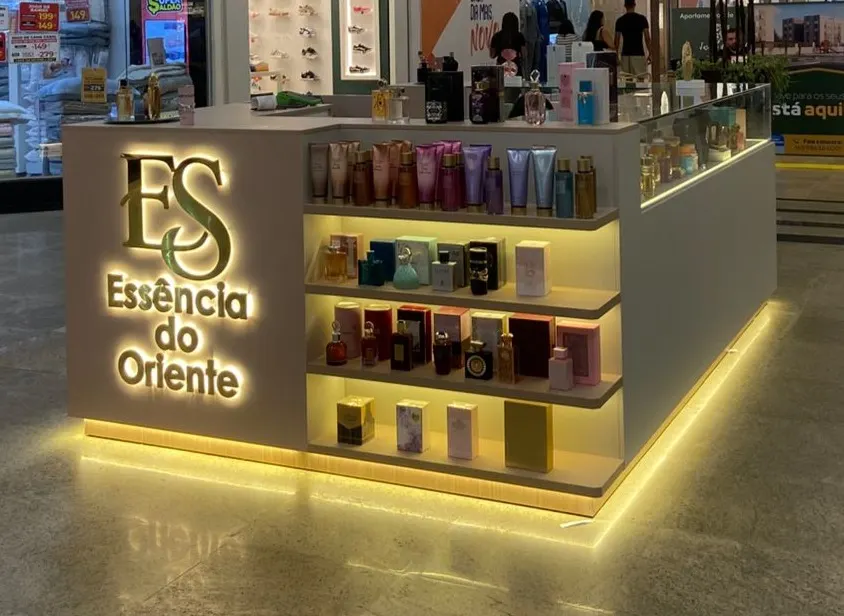 Fachada da loja Essência do Oriente