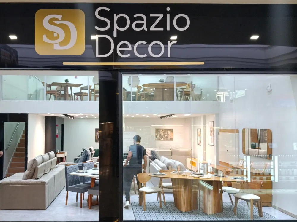 Fachada da loja Spazio Decor