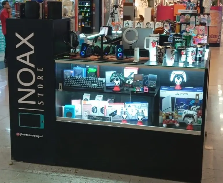Fachada da loja Noax
