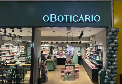 Fachada da loja O Boticário