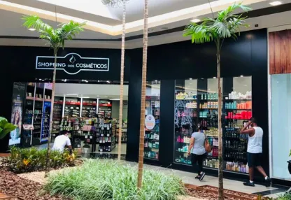 Fachada da loja Shopping dos Cosméticos