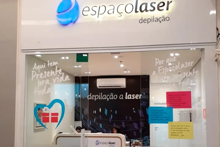 Fachada da loja Espaço Laser