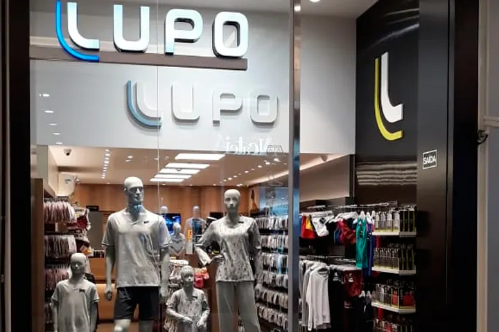 Fachada da loja Lupo