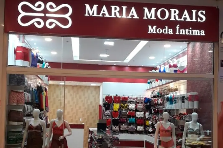 Fachada da loja Maria Morais