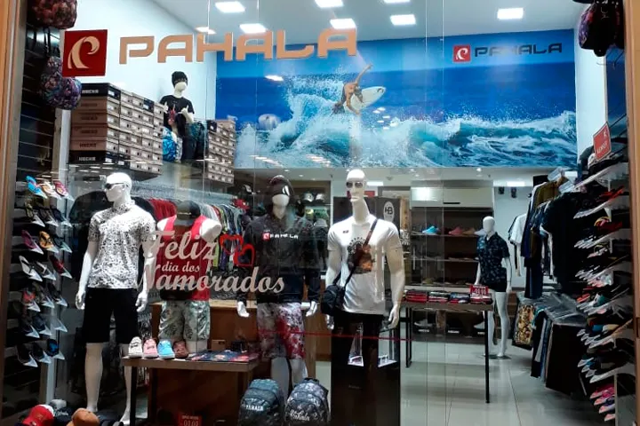 Fachada da loja Pahala